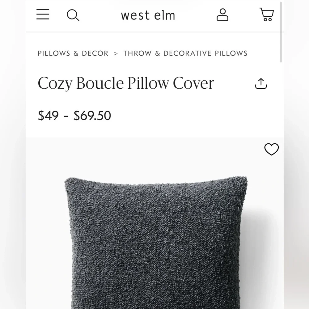 Neutral Patterned Decorative Throw Pillow - Beige and Gray